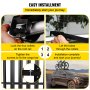 VEVOR Roof Rack Cargo Basket Universal Roof Rack Basket Aluminum Roof Mounted Cargo Rack 50X34.5 Inch for Car SUV Traveling Luggage Holder, with 220 LB Capacity