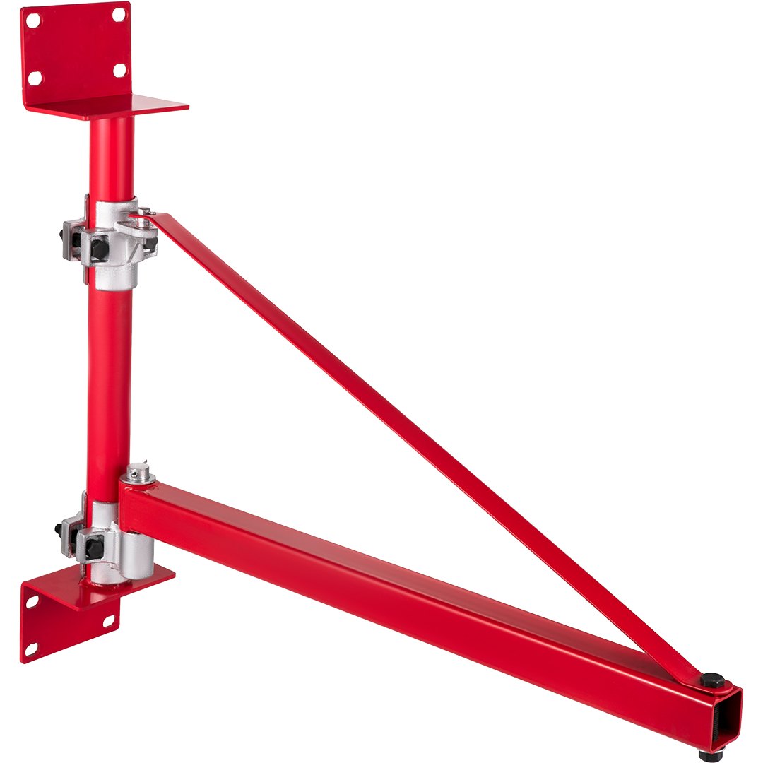 VEVOR Scaffold Electric Hoist Swing Arm 600/300kg, Pivoting Hoist Boom - 600Kg Lifting Winch Rotating Swinging Swivel Arm New 180°