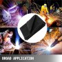 VEVOR Welding Blanket 2.4x3.05 m Fiberglass Blanket Heavy-Duty Fire Retardant Blanket For Easy Hanging and Protection from Sparks & Splatters
