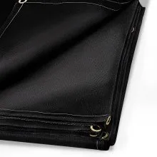 VEVOR Welding Blanket 2.4x3.05 m Fiberglass Blanket Heavy-Duty Fire Retardant Blanket For Easy Hanging and Protection from Sparks & Splatters