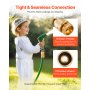 2 Set 3/4" Garden Hose Quick Connect Solid Brass Water Hose Fitting Female Male