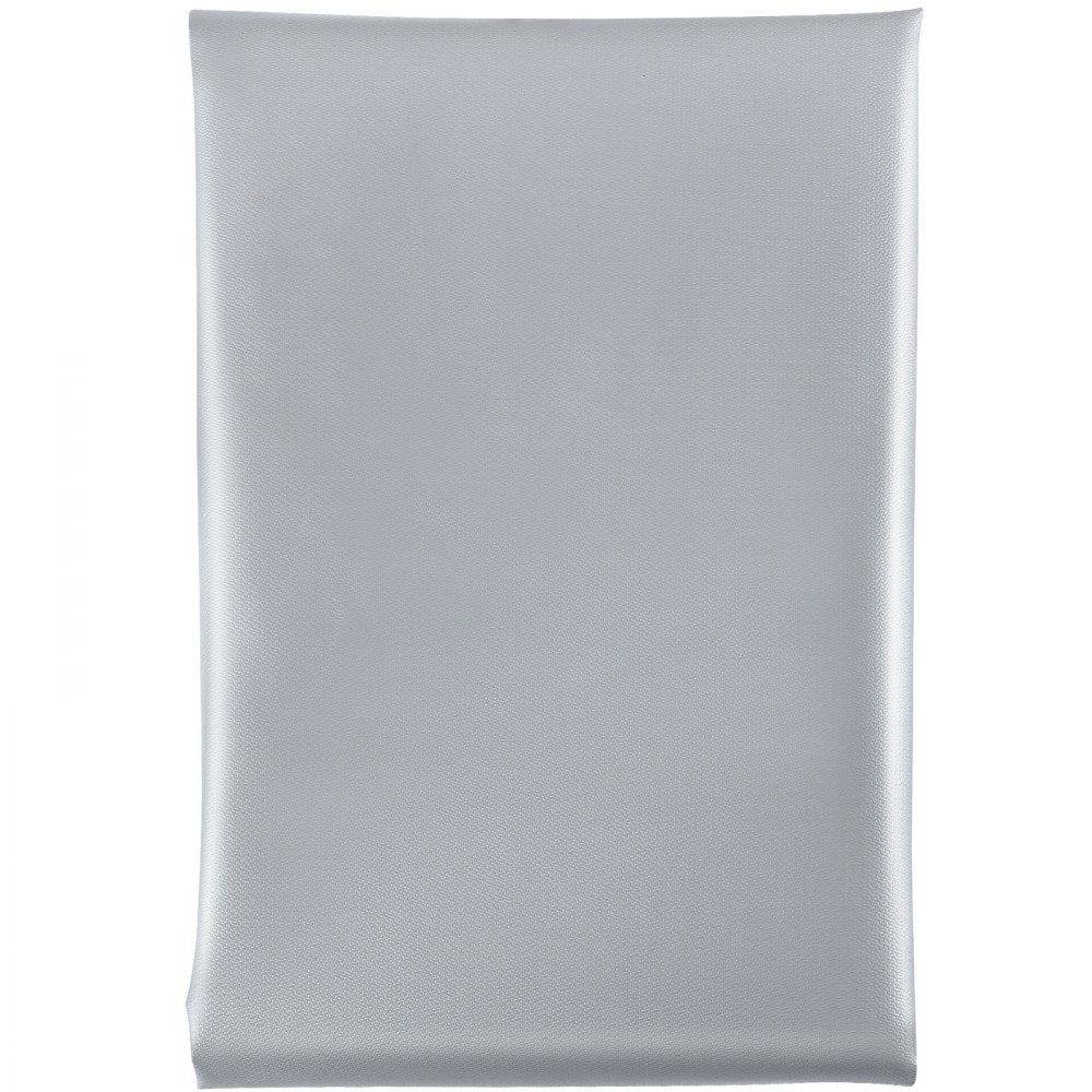 VEVOR Fire Blanket, 67" x 60" Fiberglass Welding Blanket, 3.3 lbs Fireproof Blanket, 1022 °F Fire Retardant Blanket, Gray Emergency Fire Blanket with 10 Stainless-Steel Grommets and 6 Silver Hooks