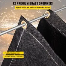 VEVOR Emergency Fire Blankets Fiberglass Welding Blanket 2 Pack Fire Blankets
