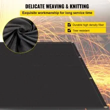 VEVOR Emergency Fire Blankets Fiberglass Welding Blanket 2 Pack Fire Blankets