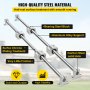 Vevor Optical Axis 16mm 500mm Linear Rail Shaft Rod With Bearing Block Support