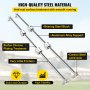 VEVOR Linear Rail Slide 2PCs 20mm x 1000mm Linear Bearing Slide Set with 4Pcs Block Bearings SC20UU+4Pcs Shaft Support Linear Shaft CNC Parts Kits for Electronic Equipment Guide Bar