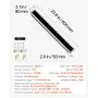 VEVOR Outdoor Wall Light, 600 mm, Long Strip Modern Exterior Wall Sconce Light Fixtures, 3000K Warm White, IP65 Waterproof, Anti-Rust Outside Patio Wall Mount Lighting, for House, Porch, Garage