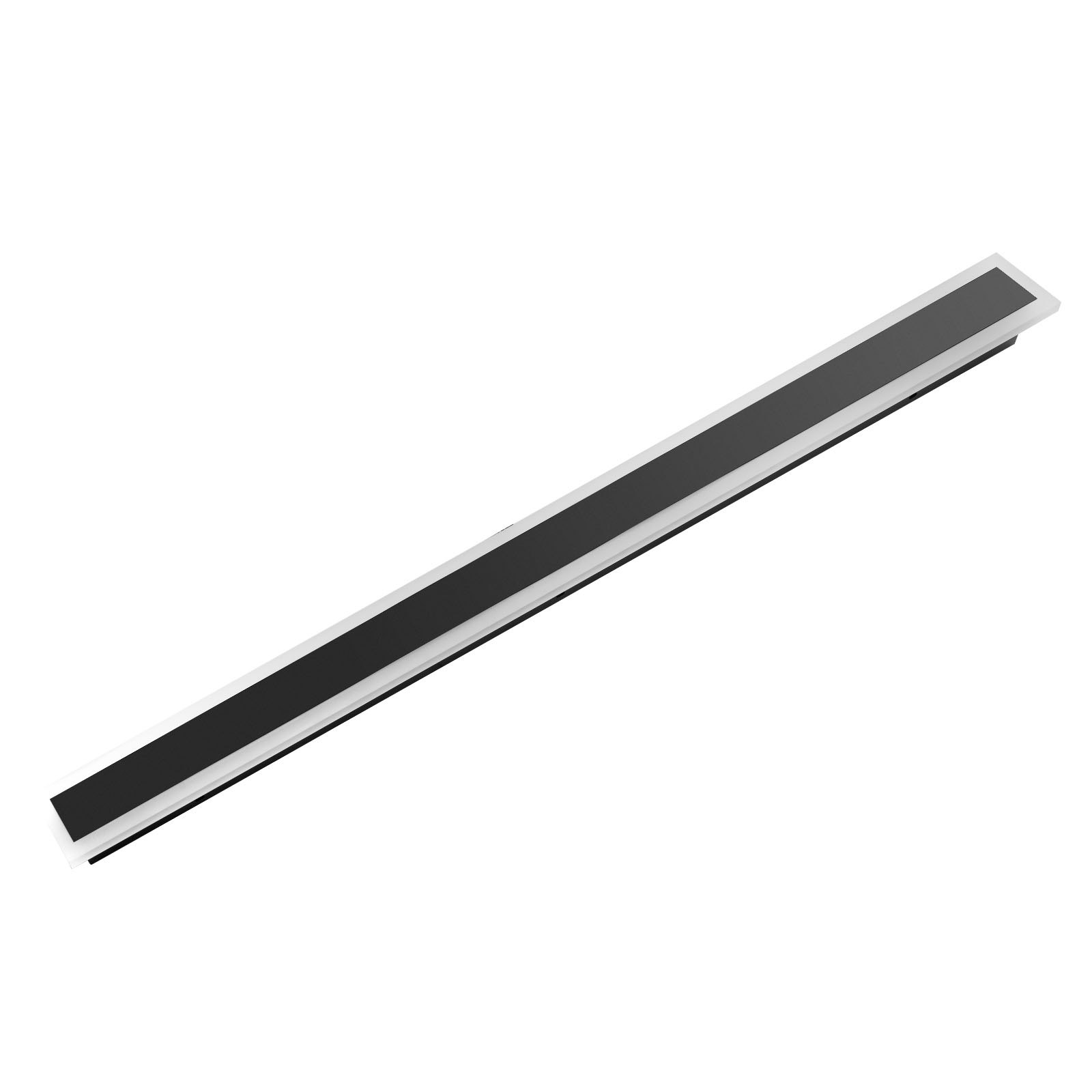 VEVOR Outdoor Wall Lights, 2 Pack, 1200 mm Long Strip Modern Exterior Wall Sconce Light Fixtures, 3000K Warm White, IP65 Waterproof Anti-Rust Outside Wall Mount Lighting, for House, Porch, Garage