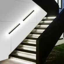 VEVOR Outdoor Wall Lights 2Pcs 23.6 in Long Strip Dimmable Modern Light Fixtures