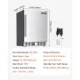 VEVOR 24-Inch Indoor/Outdoor Beverage Refrigerator, 150 QT Freestanding or Undercounter Beverage Fridge, 180 Cans Built-in Beer Fridge with Metal Plate Body for Residential Home Bar Commercial Use
