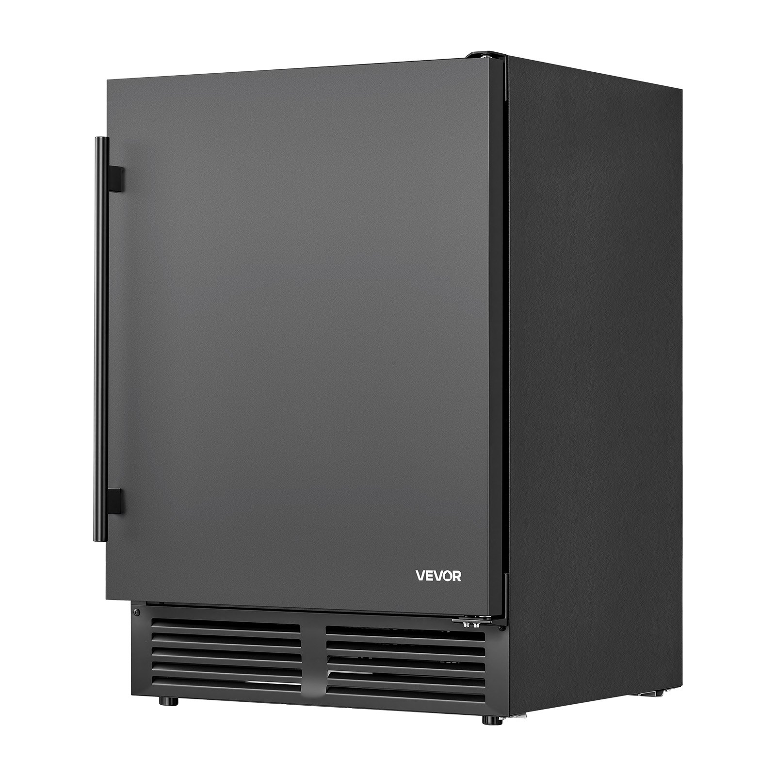 VEVOR Beverage Refrigerator, 24 Inch Under Counter Drink Fridge, Black, Hold 180 Cans, 5.0 Cu. Ft, Built-in / Freestand Cooler, Powerful Quiet Cooling System, 3 Shelves, Home Kitchen & Bar