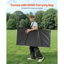 4x2ft Cornhole Set Portable Corn Hole Toss Game Board Wood 8 Bean Bag Carry Case