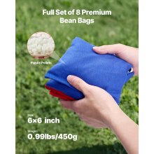 4x2ft Cornhole Set Portable Corn Hole Toss Game Board Wood 8 Bean Bag Carry Case