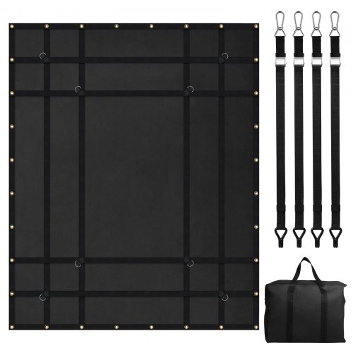 VEVOR Cargo Net Heavy Duty Cargo Net 72" x 57" Adjustable Buckles & S-Hooks