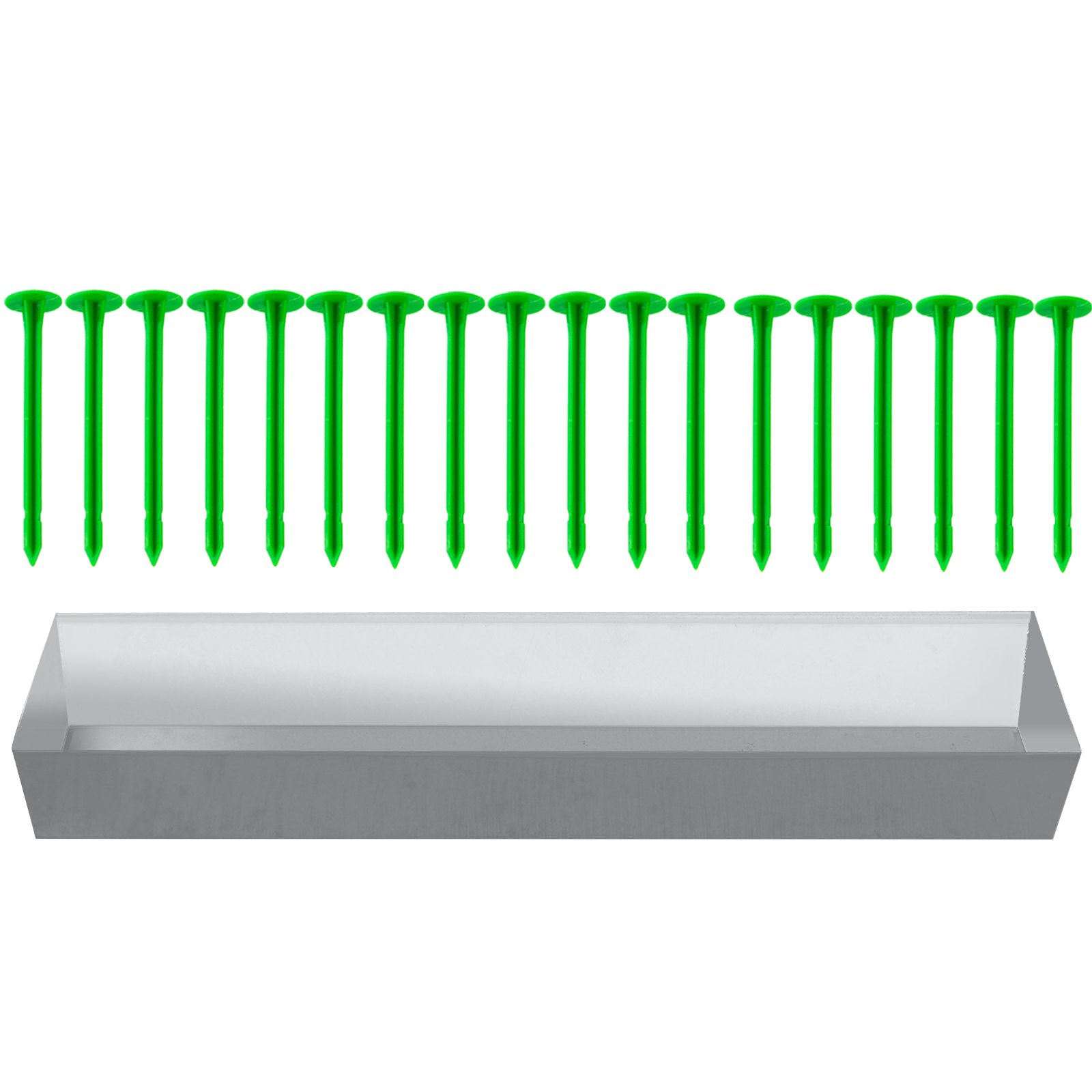 VEVOR 3x6.1 M Metal Chicken Coop Walk-in Cage Large Run House Shade Pen Cover