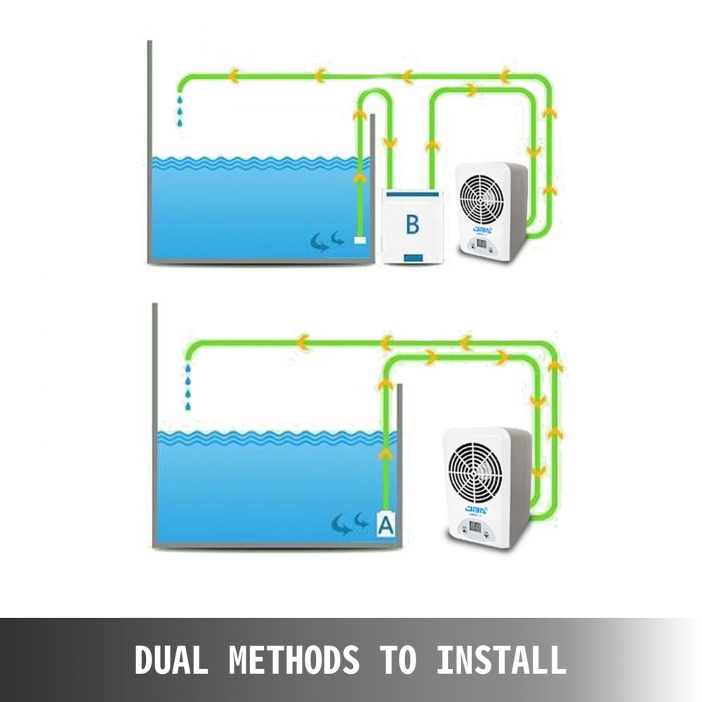 AU 220V 100W Fish Tank Shrimp Aquarium Water Chiller Cooling Cooler Fan Machine