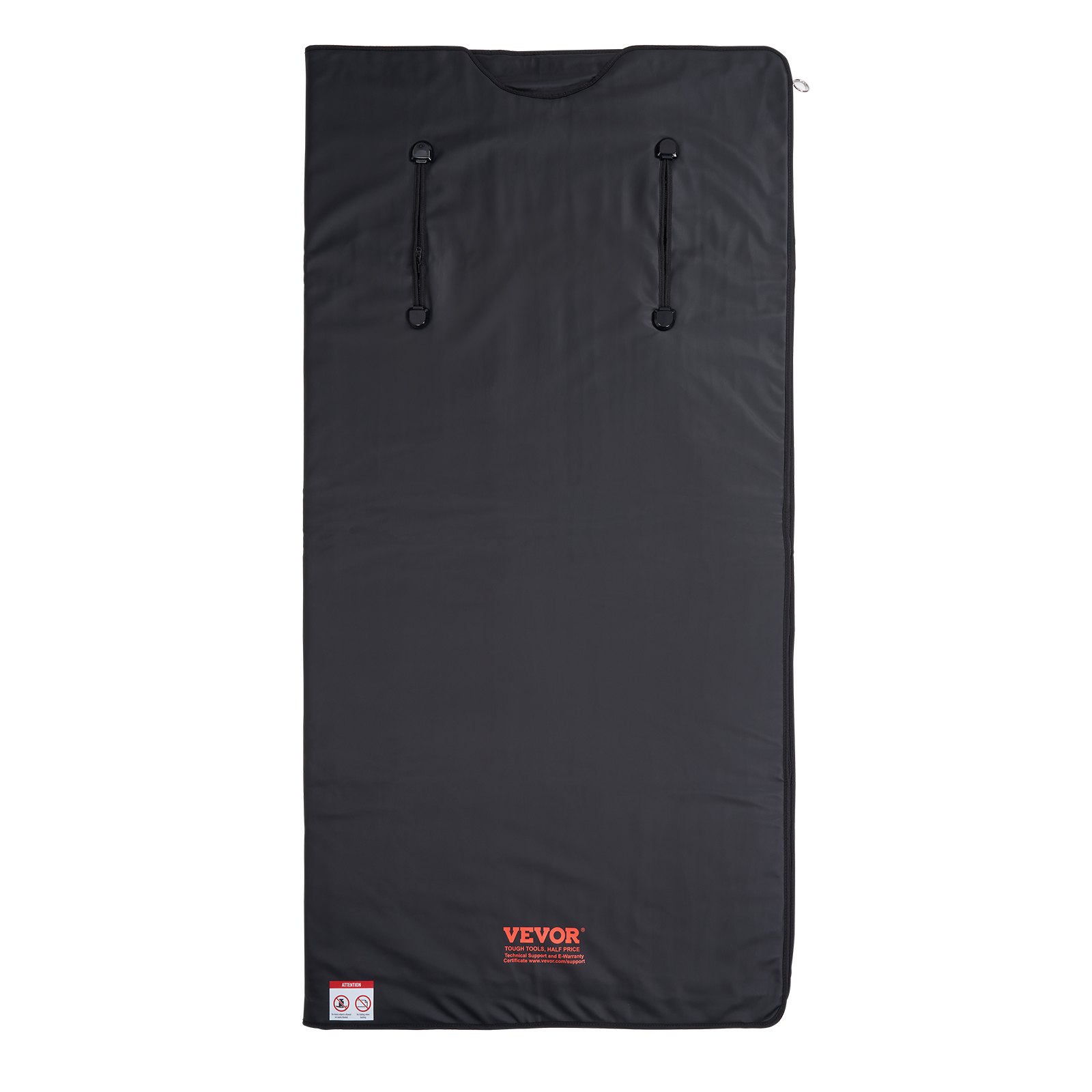 VEVOR Sauna Blanket for Detoxification, Portable Far Infrared Sauna for Home with Arm Holes for Comfort, 1-6 Level Adjustable Temprature Rannge 95-185℉, 1-60 Minutes Timer, Carbon Fiber Heating