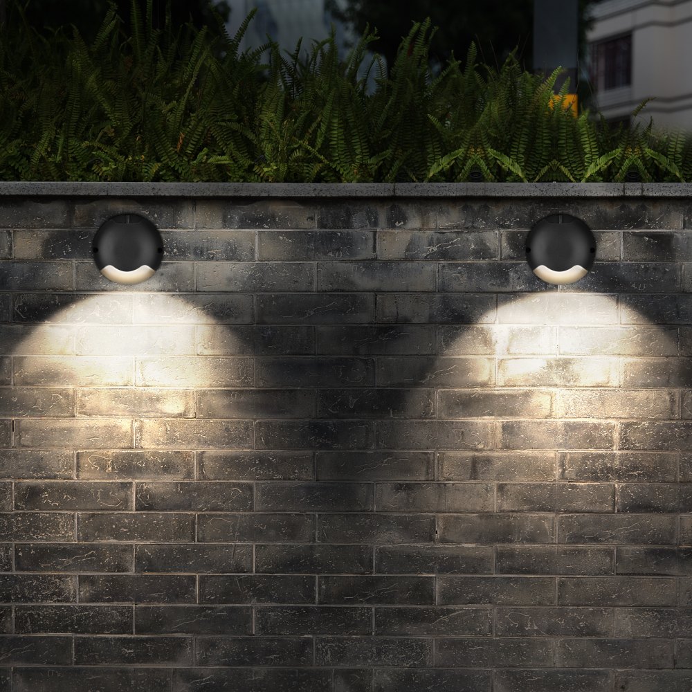 VEVOR Dimmable Deck Lights, 3W 12V-24V LED, IP66 Weather-Resistant Outdoor Wall Lighting, 3000K Warm Illumination for Steps, Stairs, Railings, and Fences, Includes Connectors (12 Pack, Soft White)