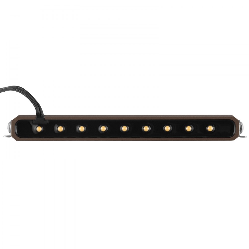 VEVOR LED Landscape Illumination, 6.8'' Wall Retention Lighting, 3W 12V-24V AC/DC Energy-Efficient Paver Illumination, IP68 Weather-Resistant Outdoor Pathway Lights, 3000K Adjustable Terrace Lights