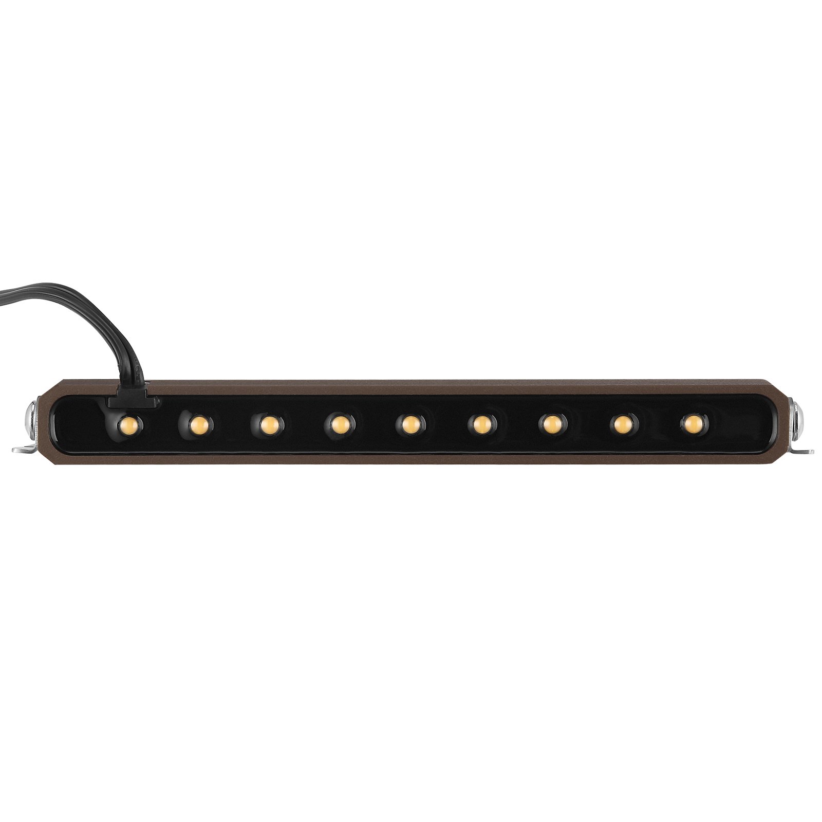 VEVOR LED Landscape Illumination, 6.8'' Wall Retention Lighting, 3W 12V-24V AC/DC Energy-Efficient Paver Illumination, IP68 Weather-Resistant Outdoor Pathway Lights, 3000K Adjustable Terrace Lights