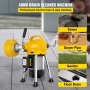 Sectional Drain Cleaning Machine 400W Drain Cleaner 20mx16mm & 5mx10mm Cable