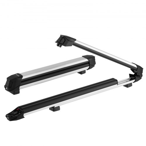 thumbnail image 2 of Fishing Kayak VEVOR Universal Car Roof Rack - Fit Most Crossbars, Carry Up To 6 Pairs Of Skis Or 4 Snowboards, Aluminum Snowboard With Lock Rubber Padding - Tamaño 6pr/4 Boards Ski Rack 2 of 9