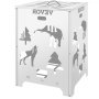 Vevor Burn Barrel Burn Drum Incinerator Barrel 24x24x34 Inch For Yard Waste