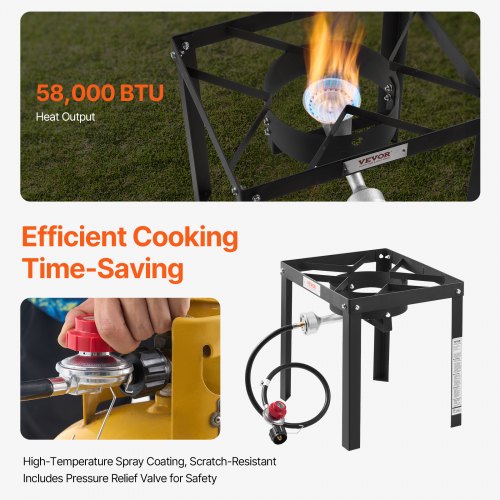 thumbnail image 2 of 18 Qt Outdoor Propane Deep Fryer Kit - Fish & Wings, 58K BTU, 2 Baskets 2 of 5