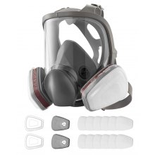 Respirator Mask Reusable Respirator Full Face Gas Cover with Filters for Dust