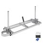 VEVOR Portable Sawmill 35.6cm-91.4cm Guide Bar Galvanized Steel Chainsaw Planking 0.5cm-30cm Thickness, Wood Lumber Cross Cutting Saw Mill for Builders and Woodworkers, Silver