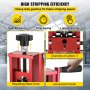 VEVOR 1.5-20mm Copper Wire Stripping Machine 1 blade Cable Stripper Scrap Metal Recycle Wire Stripping Tool Manual & Semi-automatic Red
