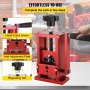 VEVOR 1.5-20mm Copper Wire Stripping Machine 1 blade Cable Stripper Scrap Metal Recycle Wire Stripping Tool Manual & Semi-automatic Red