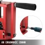 VEVOR 1,5-20 mm-es rézhuzalcsupaszító gép 1 pengés kábelcsupaszító fémhulladék újrahasznosított huzalcsupaszító szerszám kézi és félautomata piros