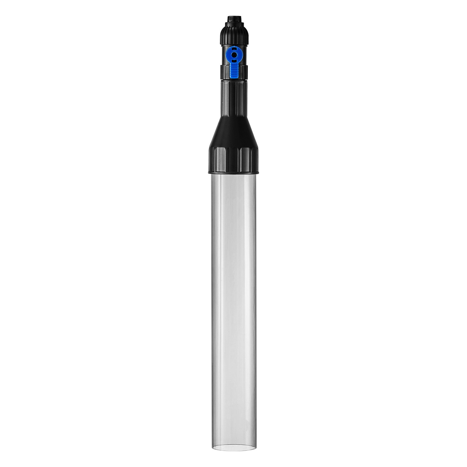 VEVOR Aquarium Vacuum Gravel Cleaner, 25 ft PVC Hose Fish Tank Vacuum Gravel Cleaner, Siphon Fish Tank Cleaner Vacuum, 3 Types of Brass Adapters, for Fish Tank Cleaning Gravel & Sand