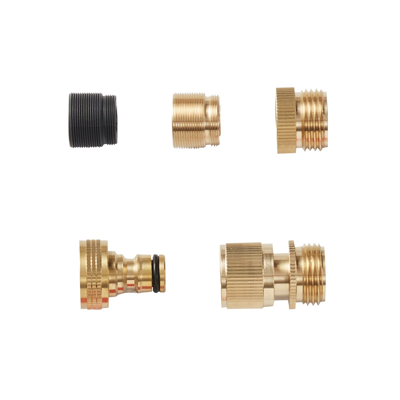 VEVOR Aquarium Vacuum Gravel Cleaner, 25 ft PVC Hose Fish Tank Vacuum Gravel Cleaner, Siphon Fish Tank Cleaner Vacuum, 3 Types of Brass Adapters, for Fish Tank Cleaning Gravel & Sand