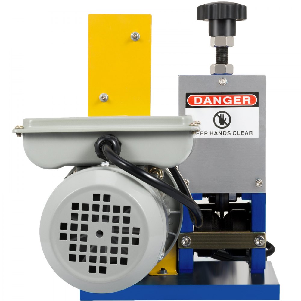 VEVOR Automatic Electric Wire Stripping Machine 0.05\"-0.98\",Portable Dark Blue Wire Stripper, Wire Stripping Machine Tool for Scrap Copper Recycling (Dark Blue)