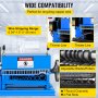 VEVOR 1.5-38MM Wire Stripping Machine 370W Wire Stripper Machine with 10 Blades Powered Electric Cable Stripper Machine 220V Cable Stripping Machine