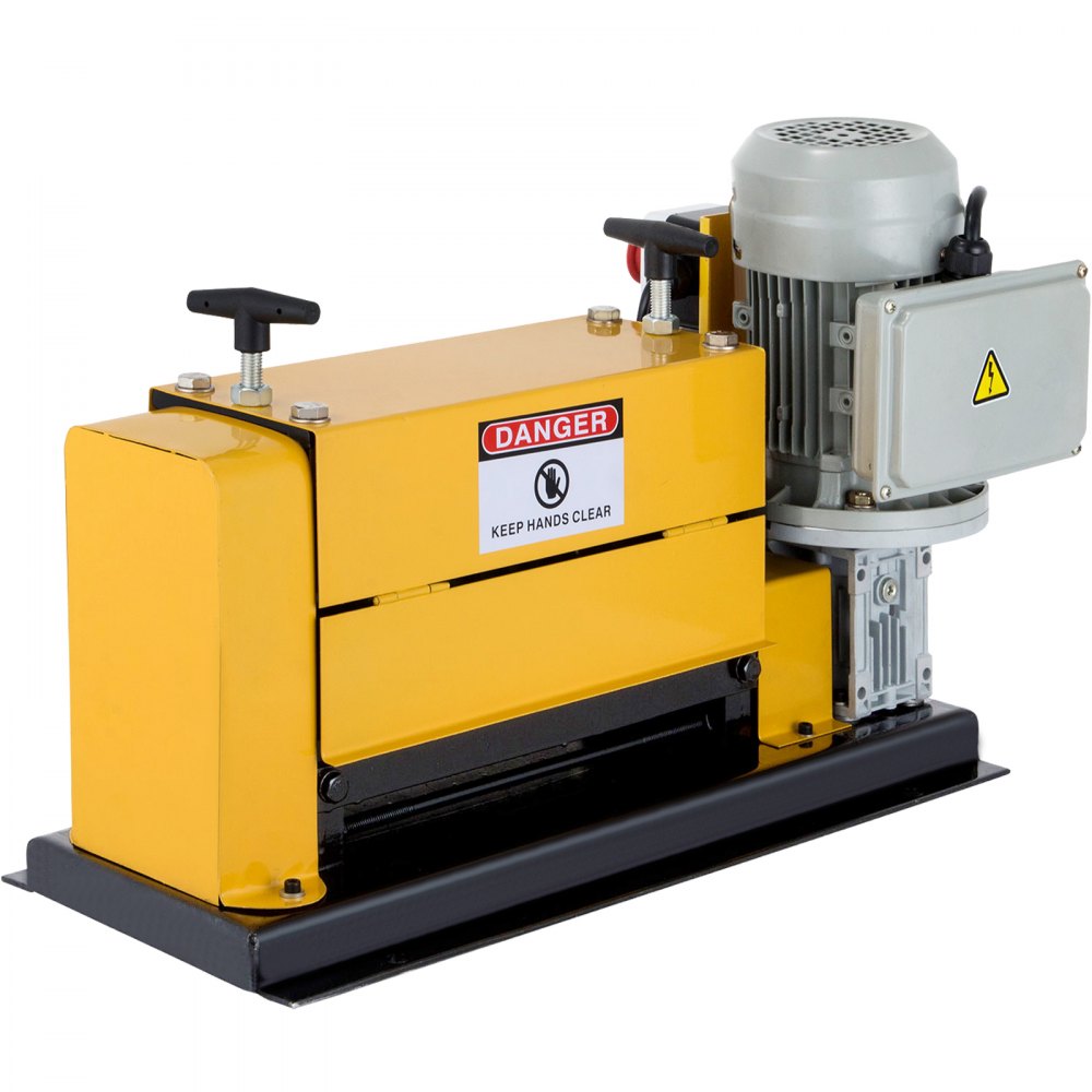 VEVOR Electric Wire Stripping Machine Wire Range 1MM-38MM, Wire Peeling Cutting Machine 220V, Automatic Wire Stripping Machine 11 Channels, Electric Copper Wire Cable Stripper with 10 Blades
