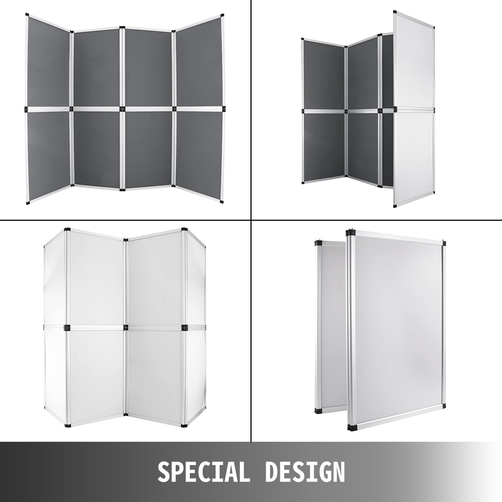 Room Divider Office Partition Wall Folding Separator Exhibit DJ Event Facade