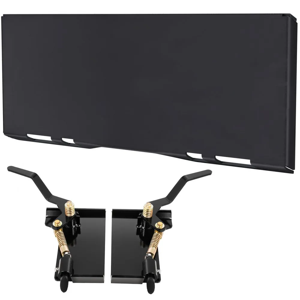 VEVOR Skid Steer Attachment, 1/4" Skid Steer Quick Attach Plate Inside Width 45", Skidsteer Attachment 18.5" Height, Quick Attach Skid Steer Attachments for Buckets, Plows, Forks