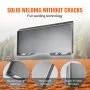 VEVOR 3/8" Skid Steer Attachment Plate Universal Mount Plate for Kubota Bobcat