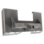 Upevňovací deska pro smykem řízený nakladač VEVOR 1/4", montážní deska pro smykem řízený nakladač s 2,28" závěsným uchycením, rychloupínací deska pro nakladač, kompatibilní s smykem řízenými nakladači a traktory Deere, Kubota, Bobcat, Mahindra