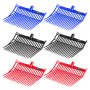 6Pcs Manure Fork Replacement Head 18 Tine Horse Stable Stall Mulch Fork Heads