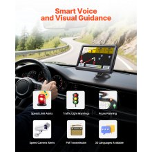 GPS Navigator for Car 7 inch Touch Screen 16GB GPS Navigation System with Map