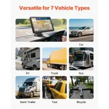GPS Navigator for Car 7 inch Touch Screen 16GB GPS Navigation System with Map