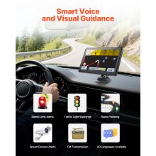 GPS Navigator for Car 9 inch Touch Screen 16GB GPS Navigation System with Map