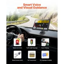 GPS Navigator for Car 9 inch Touch Screen 16GB GPS Navigation System with Map