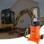 VEVOR Grease Pump, 3 Gallon 12L, Air Operated Grease Pump with 13 ft High Pressure Hose and Grease Gun, Pneumatic Grease Bucket Pump with Wheels, Portable Lubrication Grease Pump 50:1 Pressure Ratio