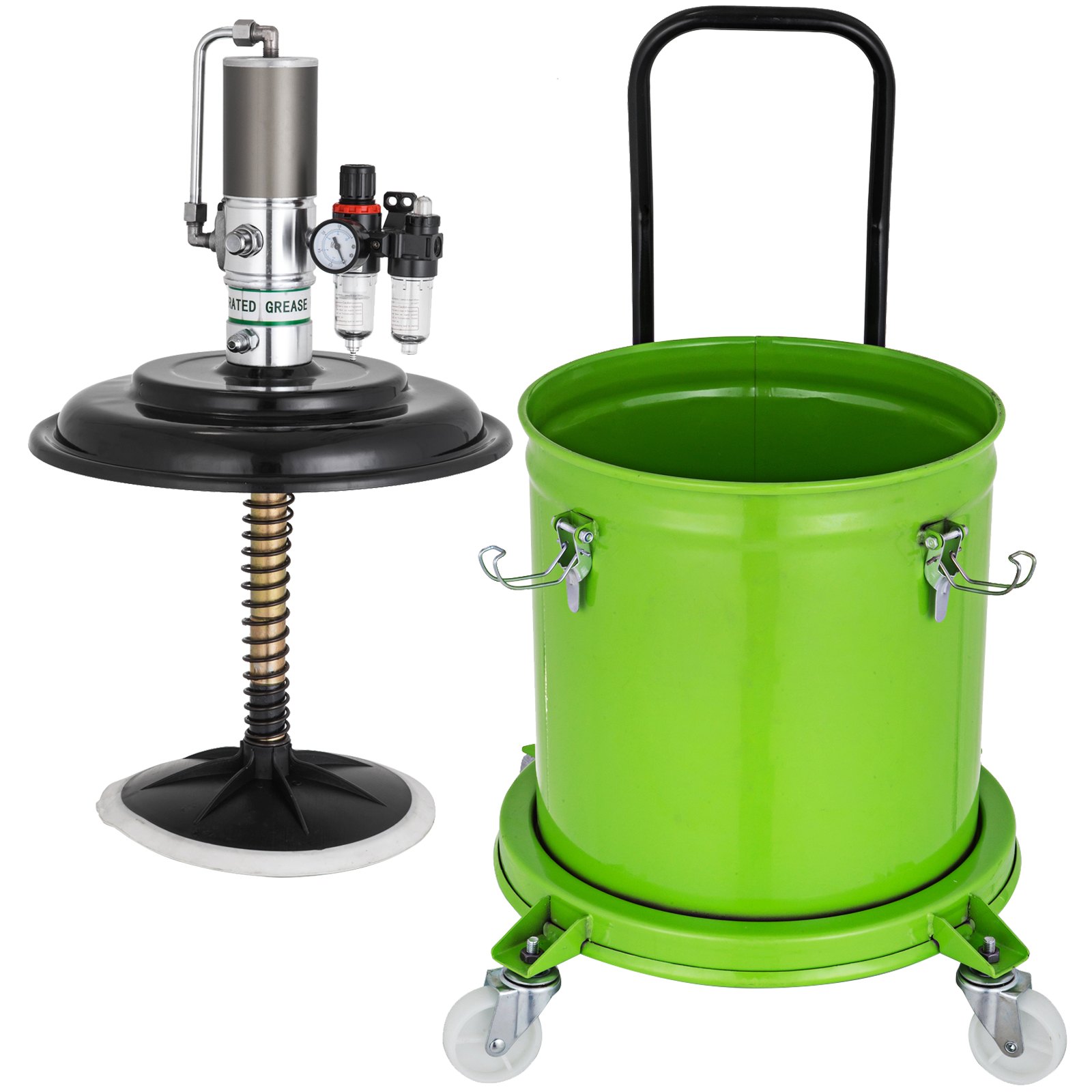 7.5 Gallon Grease Pump Air Pneumatic Compressed Gun High Pressure Lubricator AU