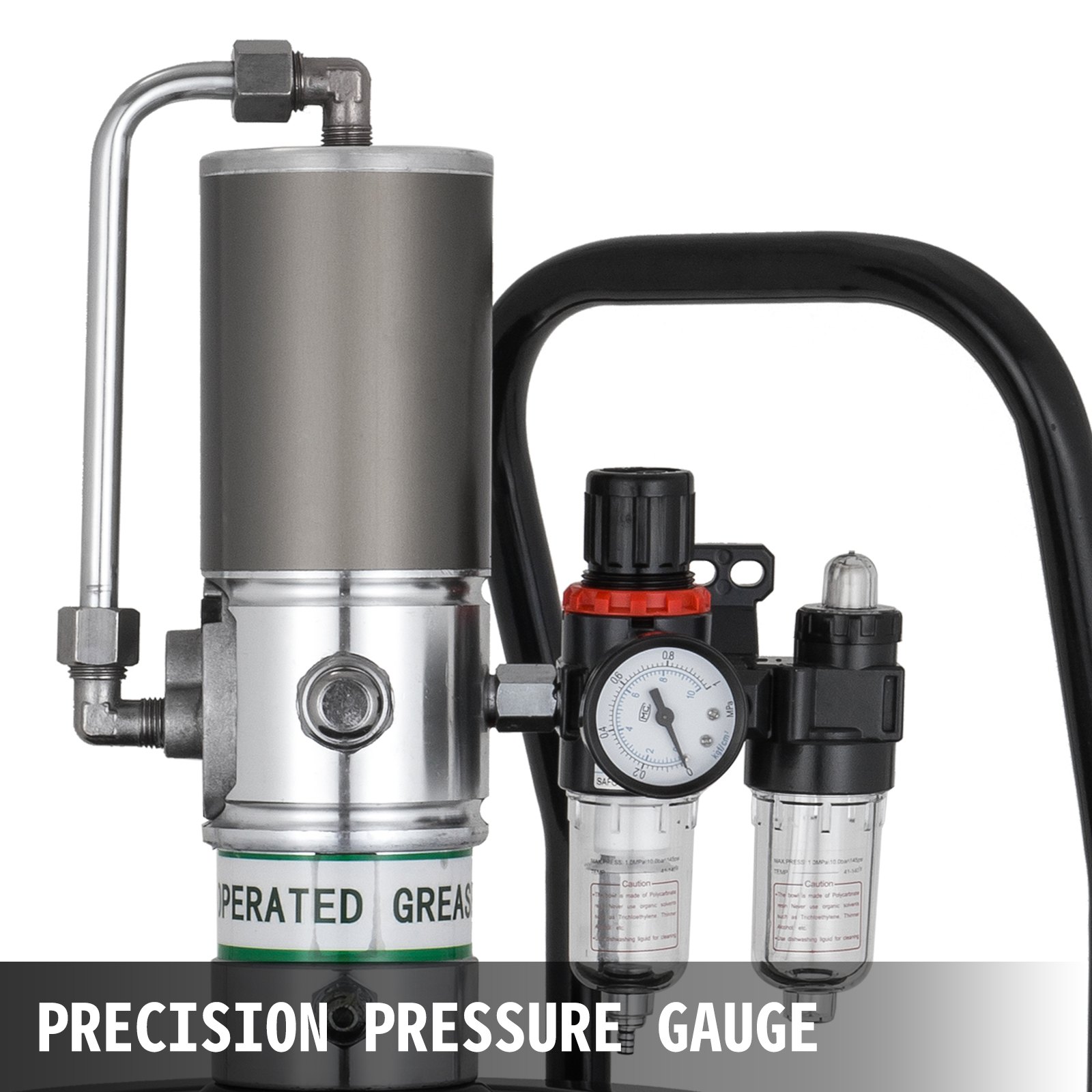 7.5 Gallon Grease Pump Air Pneumatic Compressed Gun High Pressure Lubricator AU